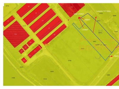 Teren de vanzare in Iclod DN 1, ICLOD 5.436 mp