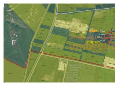 Teren de vanzare Rascruci - Bontida. Intravilan 58.236mp