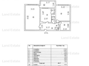 Apartament 2 camere Crangasi (10 minute Metrou ) 2 camere va prezintam spre