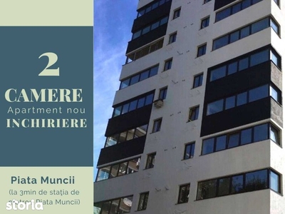 2 camere Piata Muncii/Decebal , mobilat, proprietar , bloc 2019