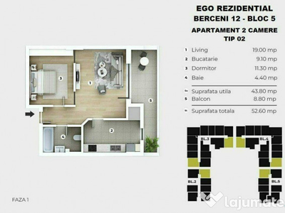 Ap 2 camere Berceni - Facilitati Premium - 400m Metrou