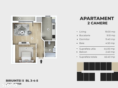 Apartament 2 camere - DECOMANDAT - Metrou Berceni