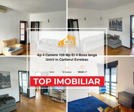 Ap 4 Camere 109 Mp Et 4 Boxa langa Unirii in Cartierul Evreiesc