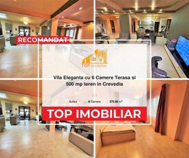 Vila Eleganta cu 6 Camere Terasa si 500 mp teren in Crevedia