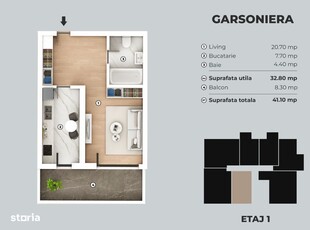 Apartament modern mobilat lux, 2 camere, 50mp, terasa de 24mp, zona Er