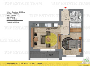 Apartament 2 camere