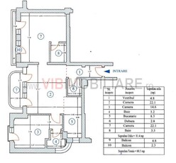 Tineretului Park Residence 1 - Ap. 3 camere 89 mp SUT