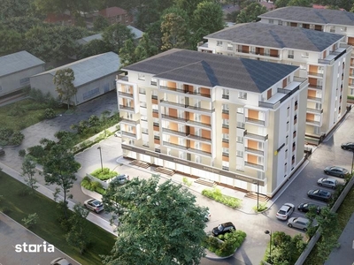 Apartament cu 2 camere cu gradina, mutare imediata - 150m fata de metr