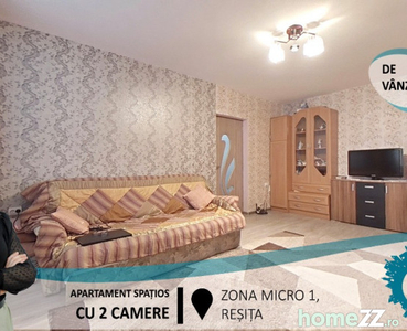 Apartament spațios cu 2 camere