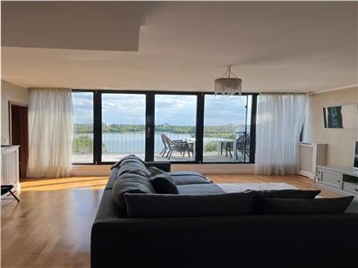 PENTHOUSE 4 CAMERE, VEDERE LA LAC, 2 LOCURI DE PARCARE SI BOXA