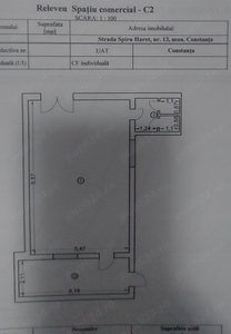 De inchiriat Spatiu Comercial 62 m2 utili 77 m2 construiti