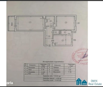 Apartament 2 camere Moroasa 2 ID 1206