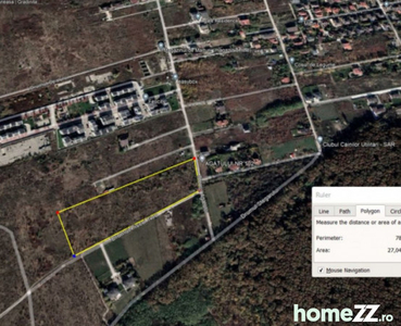 Teren Intravilan 27580 Mp 2 Fronturi -Baneasa-