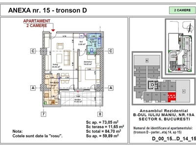 Apartament 2 camere Militari metrou Lujerului