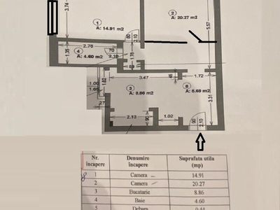 Apartament 2 camere Tineretului, Vacaresti, amenajat