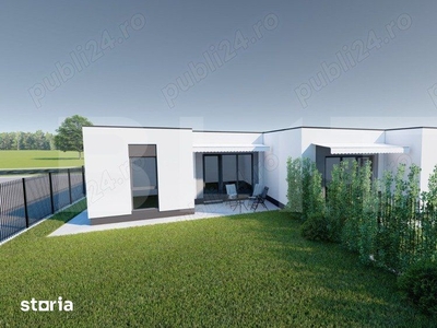 Duplex pe parter, 3 dormitoare, 350 mp teren, Sacalaz