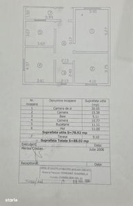 Apartament 2 camere, DECOMANDAT, parter, 58 mp+parcare- IRIS ARMONIEI