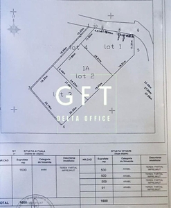 Teren intravilan 1600 mp-parcelabil-ideal casa-Unirea