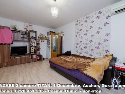 Apartament 2 camere Titan, 1 Decembrie, Auchan