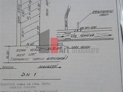Teren Teren de vanzare Breaza Prahova iesire la DN 1 ID inter