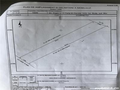 Teren Str. Arges nr. 2 Loc. Buda , Jud. Ilfov