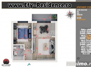 Apartament 2 camere ideal investitie Incalzire Pardoseala