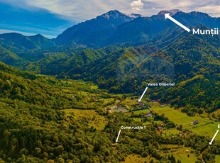 Teren unic de 15,517 mp/Intravilan/Râșnov – Valea Glejeriei