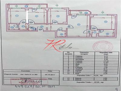 Vanzare apartament 3/4 camere Stefan Cel Mare