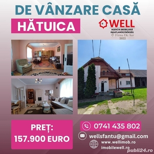 De vânzare casă familială în Hătuica!