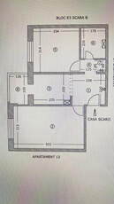 Apartament 2 camere Brosteni etaj 3