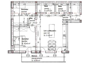 COMISION 0%! Apartamente finisate cu 3 camere