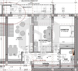 Apartament o camera în zona GRIGORE ALEXANDRESCU