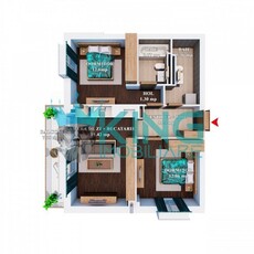 0% comision! Apartamente FINISATE in bloc NOU 2025, 94 mp utili