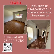 Apartament 3 camere, ultrafinisat, mobilat, zona Eroilor, Floresti