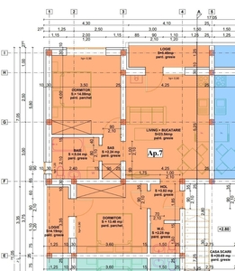 Apartament 3 camere-bloc nou,Cocorilor