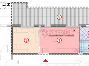 2 camere cu Terasa - Primaria Popesti Leordeni