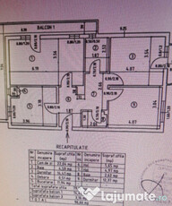 Apartament 3 camere, decomandat, Pacurari - Kaufland, Iasi