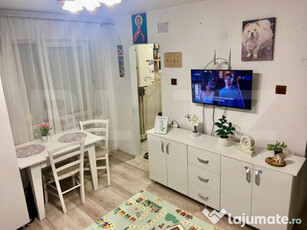 Apartament renovat, cu 2 camere, 30.71 mp, la parter, zona M