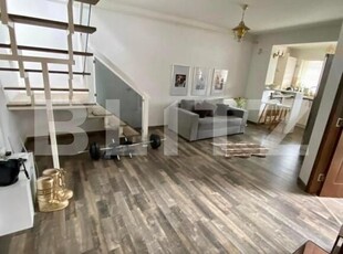 Apartament spatios pe 2 nivele, 70mp, zona Florilor.