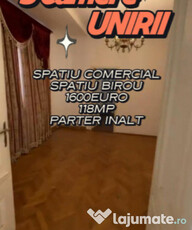 Unirii - 5 camere - Parter - Metrou - Birouri - Comercial