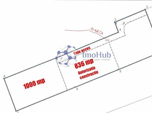 Teren 836mp, cu autorizatie, Breazu - Apollo