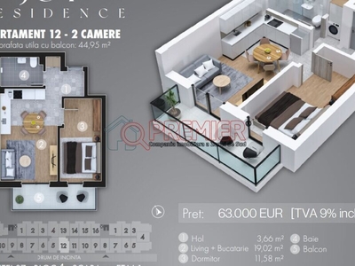 Apartament 2 camere Metrou Berceni apartament 2 camere Comision 0