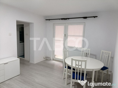 Apartament 3 camere 52 mp utili mobilat utiliat terasa Sebes