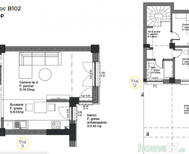 Apartament 3 camere in bloc nou