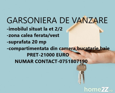 Garsoniera et 2/2 PRET-21000 EURO