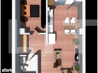 Apartament de 2 camere, 56mp,bloc nou, zona Corneliu Coposu