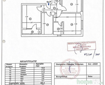 APARTAMENT 3 CAMERE DECOMANDAT-LIFT-2022- Domenii