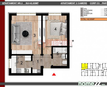 Metrou Berceni - apartament 2 camere