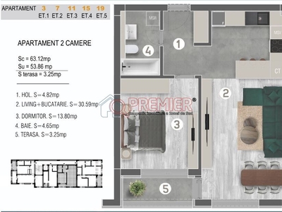 Apartament Finializat 2 Camere Metalurgiei - Grand Arena Comision 0%