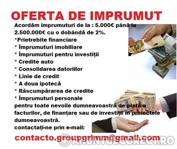 OFERTA DE IMPRUMUT